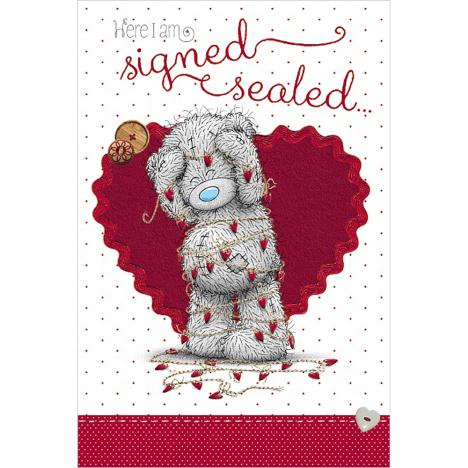 Signed & Sealed Me to You Bear Valentine's Day Card £3.59